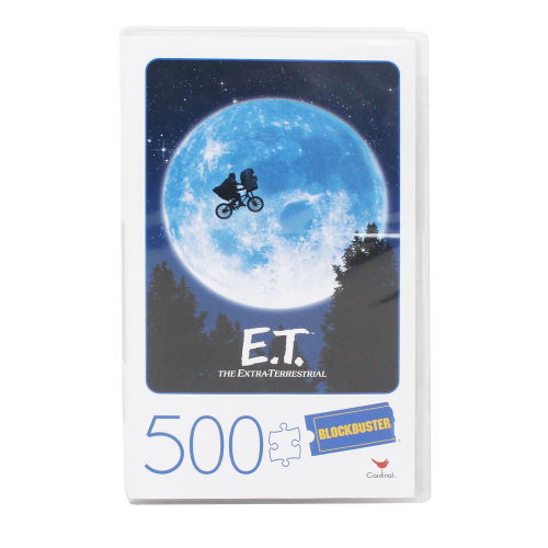 E.T. The Extra-Terrestrial Movie 500-Piece Puzzle in Plastic Retro