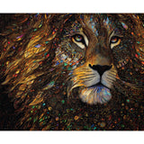 Gilded Collection-Majestic Lion Panel-Multi-16240301P-01