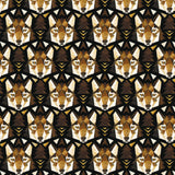 Twilight Pack Collection-Wolf Face-Black-100% Cotton-16250102-02