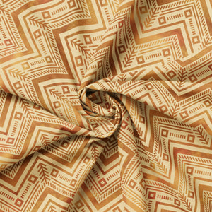 Twilight Pack Collection-Forest Geo Chevron- Tan-100% Cotton-16250103-01