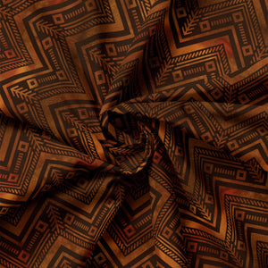 Twilight Pack Collection-Forest Geo Chevron-Brown-100% Cotton-16250103-02