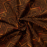 Twilight Pack Collection-Forest Geo Chevron-Brown-100% Cotton-16250103-02