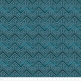 Twilight Pack Collection-Forest Geo Chevron-Blue-100% Cotton-16250103-03