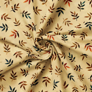 Twilight Pack Collection-Autumn Foliage- Tan-100% Cotton-16250104-01