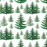 North Pole Social Club Collection-Festive Forest-White-100% Cotton-19010106-01
