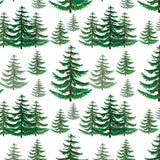 North Pole Social Club Collection-Festive Forest-White-100% Cotton-19010106-01