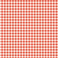 Printed  Tandoori Gingham Fabric - 65 %Poly  35%Cotton