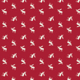 North of Ordinary Collection-Moose-01 Crimson-100% Cotton-21172103-01
