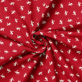 North of Ordinary Collection-Moose-01 Crimson-100% Cotton-21172103-01