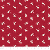 North of Ordinary Collection-Moose-01 Crimson-100% Cotton-21172103-01