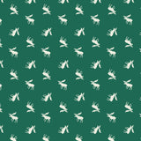 Hudson - Moose - Printed Flannel by CDS