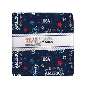 2 Yard Pre-cut-Cotton -TWILL LIBERTY