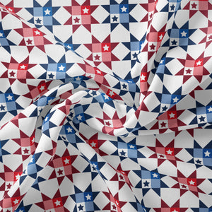 1 Yard Pre-cut -FC EM TILE STARS