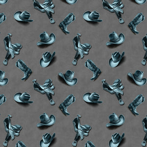 Flying Horse Stables Collection-Necessities-100% Cotton-Grey