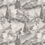 Misty Mountain Collection-Misty Mountain-100% Cotton-Soft Grey