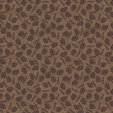 Misty Mountain Collection-Forest Treasures-100% Cotton-Soft Brown