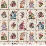 Cottagecore Collection-Cottage Lane-100% Cotton-Cream-21230901-01