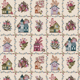 Cottagecore Collection-Cottage Lane-100% Cotton-Cream-21230901-01