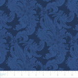 Winter Paisley Collection-Tonal Paisley-100% Cotton-Blue-21231002-01