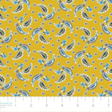 Winter Paisley Collection-Deconstructed Paisley-100% Cotton-Yellow-21231003-03