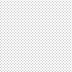 Printed  BLACK AND WHITE  Swiss Dot   Fabric - 65 %Poly  35%Cotton