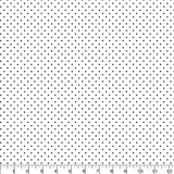 Printed  BLACK AND WHITE  Swiss Dot   Fabric - 65 %Poly  35%Cotton