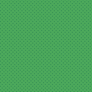 Printed  GREEN  Swiss Dot   Fabric - 65 %Poly  35%Cotton