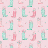 Fleece and Flannel 2025 Catalog-Boots in Bloom-Pink-Cotton Flannel-21240302B-03