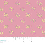 Rodeo Rose Collection-Lucky Horseshoes-Pink-100% Cotton-21240304-03