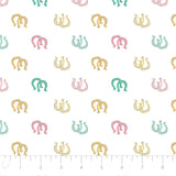 Fleece and Flannel 2025 Catalog-Lucky Horseshoes-White-Cotton Flannel-21240304B-01