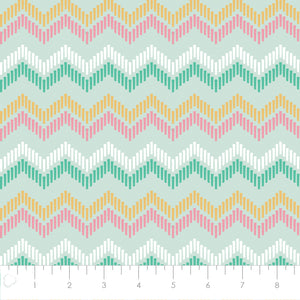 Fleece and Flannel 2025 Catalog-Chevron Chic-Light Aqua-Cotton Flannel-21240307B-02