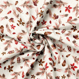 Merry Beary Collection-Forest Treasures-Cream-100% Cotton-21240403-01