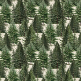 Merry Beary Collection-Frost-Kissed Firs-Cream-100% Cotton-21240405-01