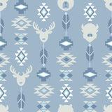 Fleece and Flannel 2025 Catalog-Wildlife Totem-Blue-Cotton Flannel-21240601B-03