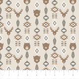 Fleece and Flannel 2025 Catalog-Wildlife Totem-Tan-Cotton Flannel-21240601B-04