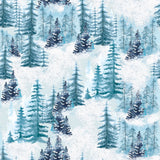 Winter Land Collection-Winter Forest-Light Blue-21240604-01