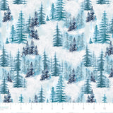 Winter Land Collection-Winter Forest-Light Blue-21240604-01