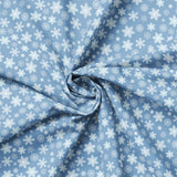 Winter Land Collection-Scattered Snowflakes-Blue-21240607-02