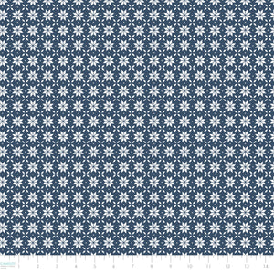 Winter Land Collection-Snowflake Geo Fair Isle-Navy-21240608-02