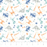 Fleece and Flannel 2025 Catalog-Dino Dreams-Multi-Cotton Flannel-21240701B-03