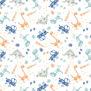 Fleece and Flannel 2025 Catalog-Dino Dreams-Multi-Cotton Flannel-21240701B-03