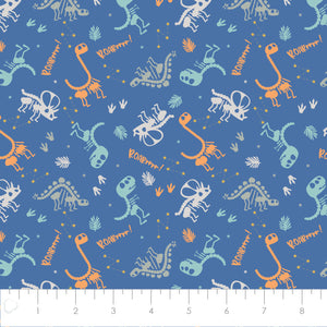 Fleece and Flannel 2025 Catalog-Dino Dreams-Blue-Cotton Flannel-21240701B-04