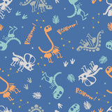 Fleece and Flannel 2025 Catalog-Dino Dreams-Blue-Cotton Flannel-21240701B-04