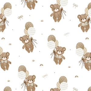 Fleece and Flannel 2025 Catalog-Teddy Bear's Adventures-White-Cotton Flannel-21241001B-01