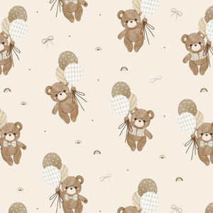 Fleece and Flannel 2025 Catalog-Teddy Bear's Adventures-Cream-Cotton Flannel-21241001B-02