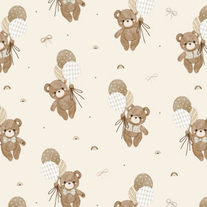 Fleece and Flannel 2025 Catalog-Teddy Bear's Adventures-Cream-Cotton Flannel-21241001B-02