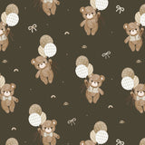 Fleece and Flannel 2025 Catalog-Teddy Bear's Adventures-Dark Brown-Cotton Flannel-21241001B-03