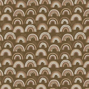 Fleece and Flannel 2025 Catalog-Neutral Rainbows-Dark Brown-Cotton Flannel-21241004B-02