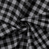 North of Ordinary Collection-Buffalo Plaid-Charcoal-100% Cotton-21250104-02