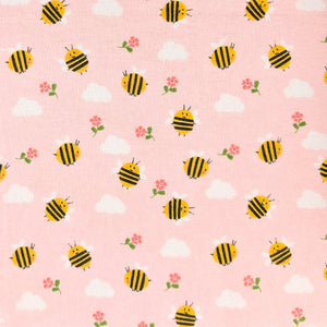 Fleece and Flannel 2026 Catalog-Bumble Bees-Cotton Flannel-21251501B-01
